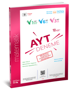 Üçdörtbeş AYT Matematik 10 Deneme 2023 Özel