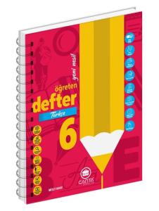 Çanta 6. Sınıf Türkçe Okula Yardımcı Öğreten Defter