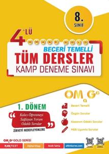Omage 8. Sınıf LGS 1. Dönem Gold 4 Deneme