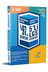 Pruva Akademi 8. Sınıf 5 Genel Deneme %97 Başarı