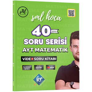 KR Akademi SML Hoca  TYT Matematik 40 Soru Serisi Video Soru Kitabı