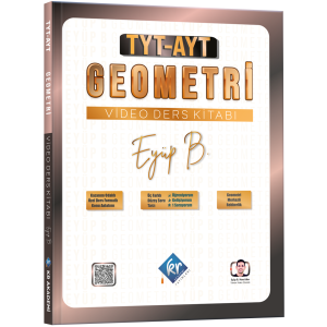 KR Akademi Eyüp B. TYT AYT Geometri Video Ders Kitabı 2026