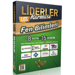 Liderler Karması 8. Sınıf LGS Fen Bilimleri Denemeleri 8 Yayın 16 Deneme