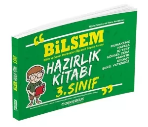 Zekiçocuk 3. Sınıf Bilsem Hazırlık Kitabı