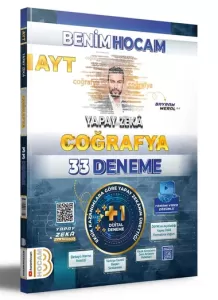 Benim Hocam AYT Yapay Zeka Coğrafya 33 Deneme 2024