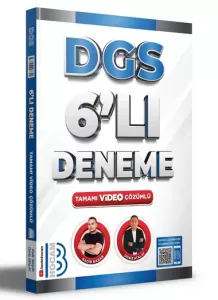 Benim Hocam DGS Tamamı Video Çözümlü 6 Deneme 2024