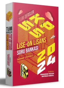 Benim Hocam KPSS Lise Ön Lisans Tüm Dersler Tamamı Çözümlü Soru Bankası 2024