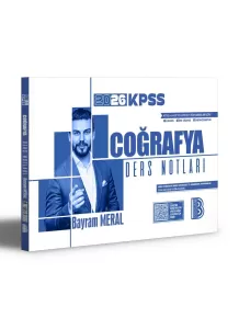 Benim Hocam KPSS Coğrafya Ders Notları 2026