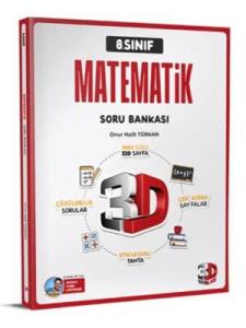 3D 8. Sınıf Matematik Soru Bankası