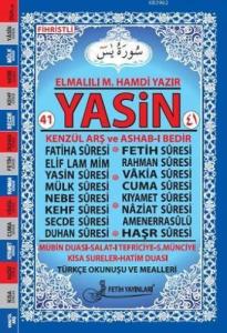 Fetih 41 Yasin 3 lü Arapça Türkçe Okunuşu ve Mealleri