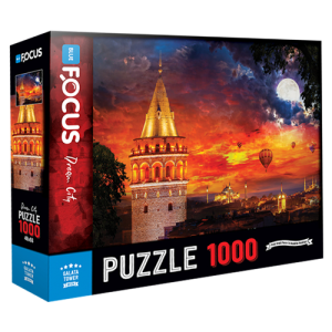 Blue Focus Games 1000 Parça Galata Tower Galata Kulesi