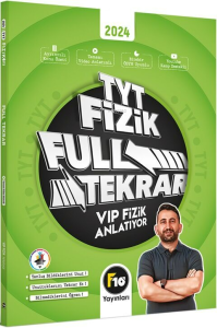 F10 TYT Fizik Full Tekrar Video Ders Kitabı 2024