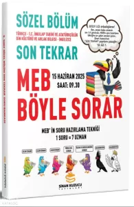 Sinan Kuzucu 8. Sınıf LGS Son Tekrar Sözel Soru Bankası 2025