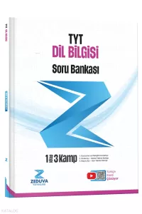 Zeduva TYT Dil Bilgisi 1 Kitap 3 Kamp Soru Bankası