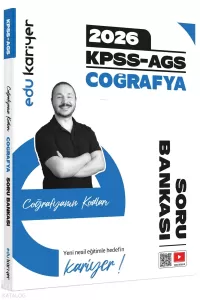 Edu Kariyer Coğrafyanın Kodları KPSS AGS Coğrafya Video Çözümlü Soru Bankası 2026