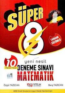 Nitelik 8. Sınıf Süper Matematik 10 Deneme 2024