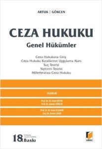 Ceza Hukuku Genel Hükümler Ciltli
