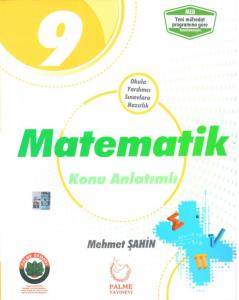 Palme 9. Sınıf Matematik Konu Anlatımlı