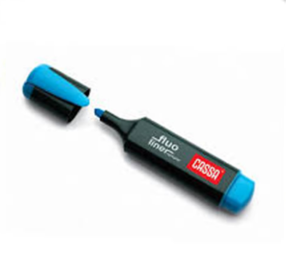 Cassa Fosforlu Kalem Fluo Liner 8720 Mavi