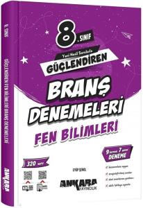 Ankara 8. Sınıf Fen Bilimleri Güçlendiren Branş Denemeleri 2025
