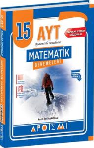 Apotemi AYT Matematik 15 Çözümlü Deneme 2025