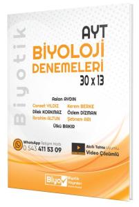 Biyotik AYT Biyoloji 30x13 Deneme