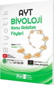 Biyotik AYT Biyoloji Konu Anlatım Föyleri