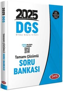 Data DGS Tamamı Çözümlü Soru Bankası 2025