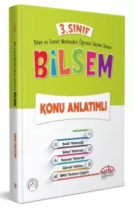 Editör 3. Sınıf Bilsem Konu Anlatımlı 2025