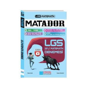 Evrensel İletişim 8. Sınıf LGS Matador Matematik 15 Deneme