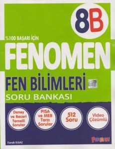 Fenomen 8. Sınıf Fen Bilimleri Soru Bankası B