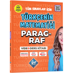 Kr Akademi Gamze Hoca Türkçenin Matematiği Tüm Sınavlar İçin Paragraf Video Ders Kitabı