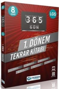 Gezegen 8. Sınıf Tüm Dersler 365 Gün Tekrar Kitabı