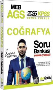 HocaWebde MEB AGS KPSS Türkiye Coğrafyası Tamamı Çözümlü Soru Bankası 2025
