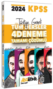 Hocawebde KPSS GY GK Tamamı Çözümlü 4 Fasikül Deneme 2024