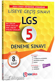 Lider Plus 8. Sınıf LGS 5 Deneme Sınavı