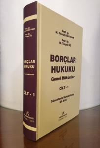 Borçlar Hukuku Genel Hükümler Cilt 1 23.BASKI