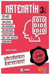 Kriter TYT AYT Matematik 15 Net Garanti