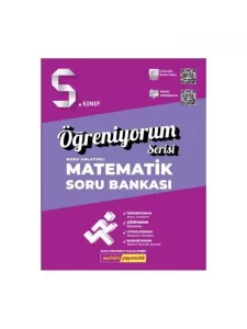 Matsev 5. Sınıf Matematik Konu Anlatımlı Soru Bankası Öğreniyorum Serisi