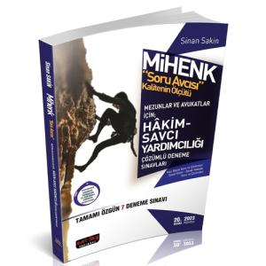 Savaş Adli Hakimlik 7 Deneme 2023