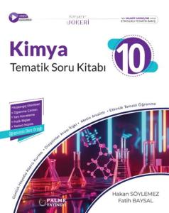 Palme 10. Sınıf Kimya Tematik Soru Kitabı