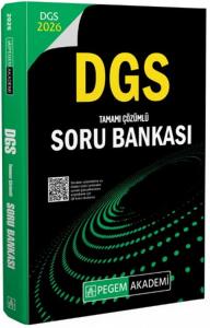 Pegem DGS Tamamı Çözümlü Soru Bankası 2026