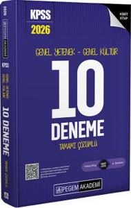 Pegem KPSS GY GK Tamamı Çözümlü 10 Deneme 2026