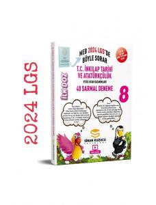 Sinan Kuzucu 8. Sınıf T.C. İnkilap Tarihi 20 Sarmal Deneme İlk Doz 2024