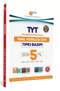 A Yayınları TYT Son 5 Yıl Tıpkı Basım Çıkmış Sorular 2023