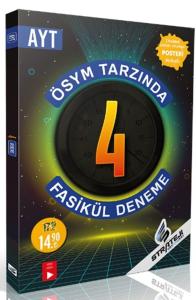Strateji AYT 4 Fasikül Deneme