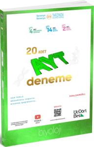 ÜçDörtBeş AYT Biyoloji 20 Deneme