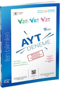 Üçdörtbeş AYT Fen Bilimleri 10 Deneme 2023 Özel