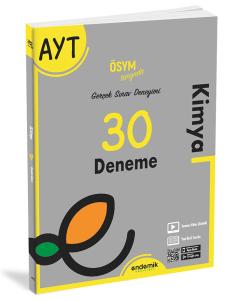 Endemik AYT Kimya 30 Deneme