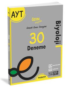 Endemik AYT Biyoloji 30 Deneme
